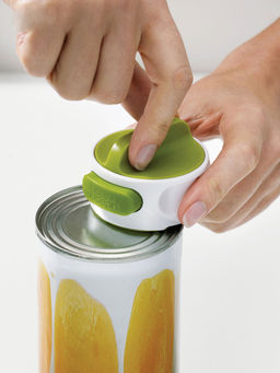 Joseph Joseph - Premium Compact Tin Can Opener,Twist Mechanism, Green