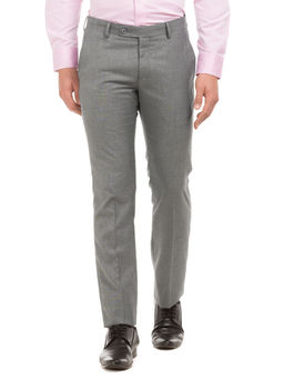Arrow - Flat Front Slim Fit Trousers