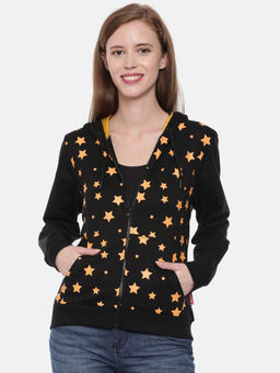 3PIN - Trendy Star Print Sweatshirt