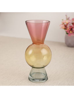 HomeTown - Pop Glass Vase in Multi Colour