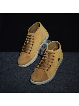 WOODLAND - Camel High Top Sneakers