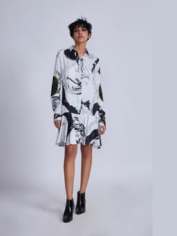 Advait - White Yuki Shirt Dress