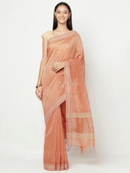 Fabindia - Cotton Silk Printed Sari