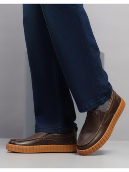 Monte Carlo - Men Brown Casual Slip-On Loafers