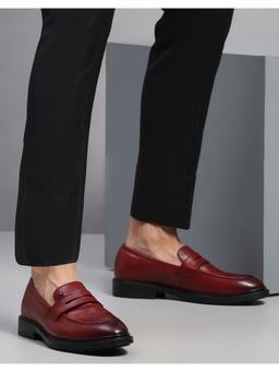 Monte Carlo - Red Penny Loafers for Men