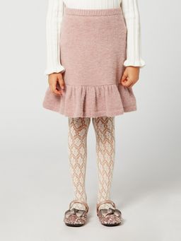 One Friday - Pink Solid Skirt