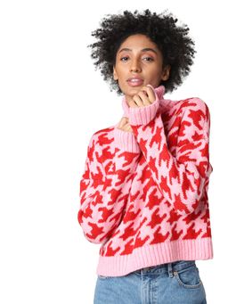 ONLY - Women Woven Brown Sweater