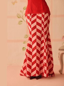 Sage By Mala - Sidera Red Skirt