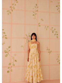 Sage By Mala - Aeliana Yellow Maxi Dress