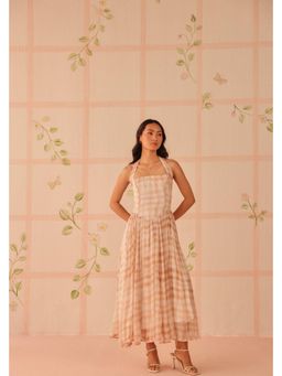 Sage By Mala - Lucina Peach Maxi Dress