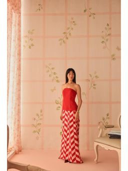 Sage By Mala - Sidera Red Top