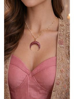 BaalaJewels - Pink Pink Moon Pendant
