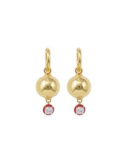 Lunaya Jewelry - Red Drip Drop Enamel Earrings