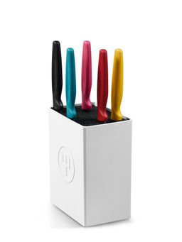 Wusthof - Create Collection Knives With Block|Premium KitchenKnives|Set of 5