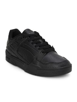 Puma - Slipstream Lth Unisex Black Sneakers