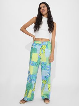 The Souled Store - Green Originals Paisley Women Pant