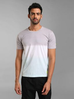 Kazo - Crew Neck Gradation T-Shirt