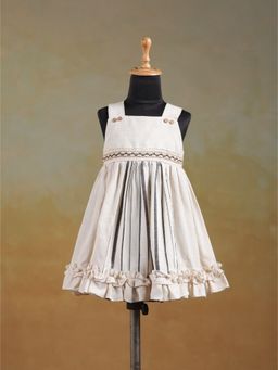 CASA NINOS - Lace Strip Strappy Dress