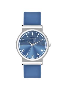 Franklord - Men Polysiloxane Blue Sports Series Analog Watch (F-122 BVIG) (M)