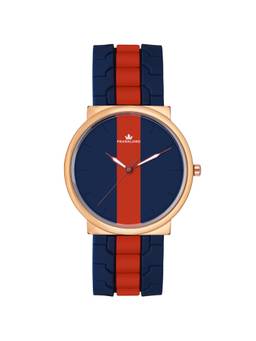 Franklord - Triple H Sport Men Series Classic Blue Analog Quartz Display Watch (F-125 BURG) (M)