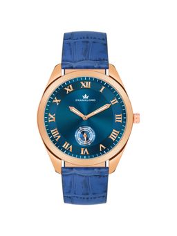 Franklord - Marcus Side Second Series Blue Analog Watch for Men’s (F-138 BWRG) (M)