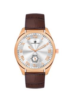 Franklord - Marcus Side Second Series Silver Analog Watch for Men’s (F-138 SLRG) (M)