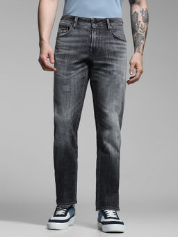 Jack & Jones - Grey Regular Fit Jeans