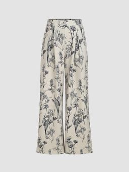 Cider - Dark Garden Wide Leg Trousers