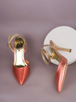 Bata - Red Womens Stylish and Comfortable Mules Heels