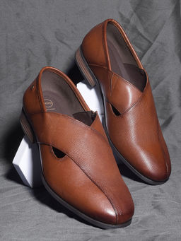 Hush Puppies - Tan Mens Casual Loafers