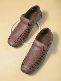 Bata - Tan Mens Casual Sandal