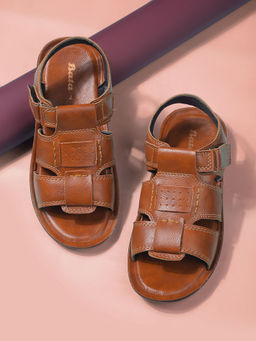 Bata - Tan Casual Sandals for Men
