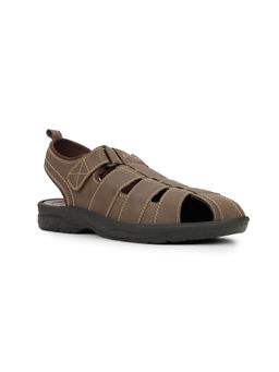 Bata - Brown Casual Fishermen Sandals for Men
