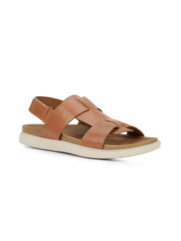 Bata - Tan Casual Sandals for Men