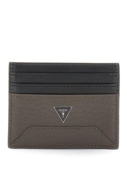 Guess - Brown Leather Solid Women Card Case
