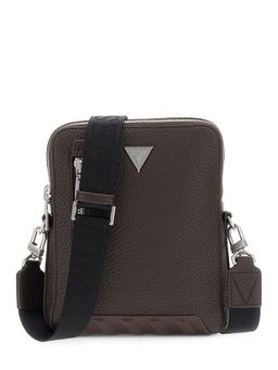 Guess - Brown Polyurethane Solid Men Sling Bag