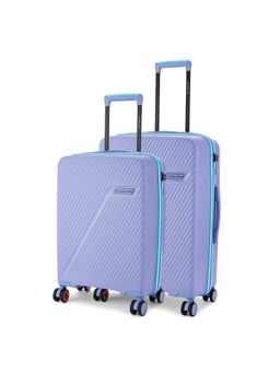 Nasher Miles - Montreal Hard-Sided Polypropylene Luggage Bags - Navy Blue (Pack of 2)
