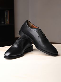 Louis Stitch - Men Formal Leather Whole cut Derby Shoes