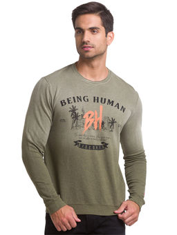 Being Human - Men Full Sleeve Sweatshirt