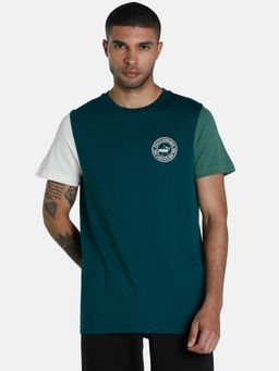 Puma - X1der Varsity Mens Green T-shirt