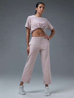 Technosport - Pink Textured Relaxed Co-Ord Sets