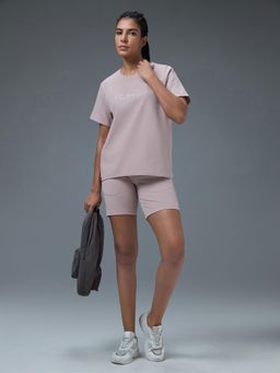 Technosport - Pink Textured Relaxed Co-Ord Sets