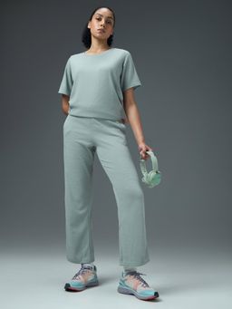 Technosport - Grey Textured Relaxed Co-Ord Sets