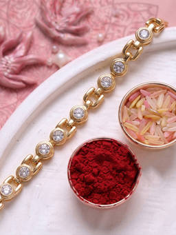 PANASH - Wraparound Rakhi White