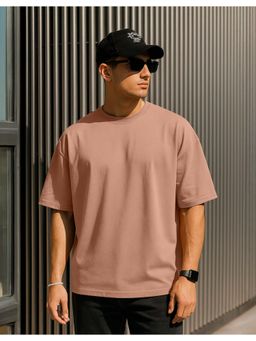 VEIRDO - Cork Plain Oversized T-shirt