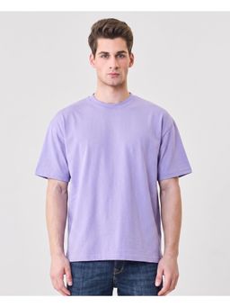 RHINO CULT - Lavender Cotton Solid T-Shirt