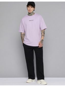 RHINO CULT - Lavender Cotton Printed T-Shirt