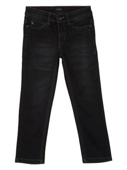 Allen Solly Junior - Boys Black Skinny Fit Jeans
