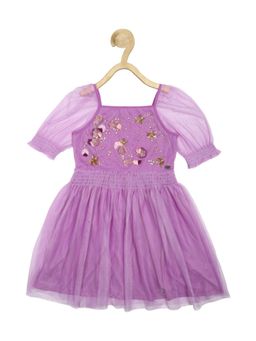 Peter England - Girls Purple Dress