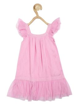 Peter England - Girls Pink Dress